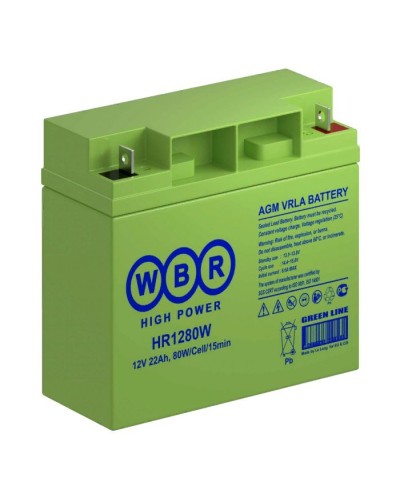 WBR HR1280W. Аккумулятор герметичный свинцово-кислотный. WBR в Ульяновске