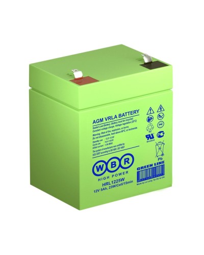 WBR HRL1225W. Аккумулятор герметичный свинцово-кислотный. WBR в Ульяновске