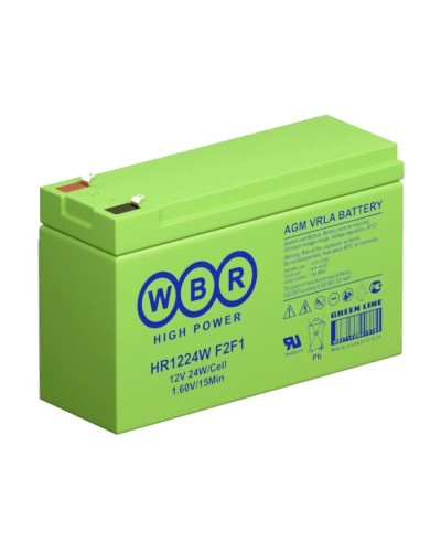 WBR HR1224W F2F1. Аккумулятор герметичный свинцово-кислотный. WBR в Ульяновске