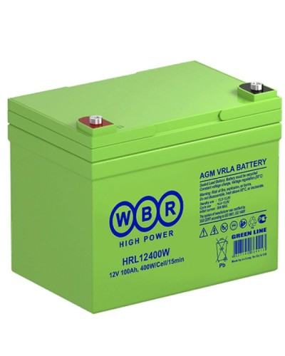 WBR HRL12400W. Аккумулятор герметичный свинцово-кислотный. WBR в Ульяновске