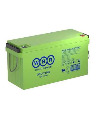 WBR GPL121500. Аккумулятор герметичный свинцово-кислотный. WBR в Ульяновске