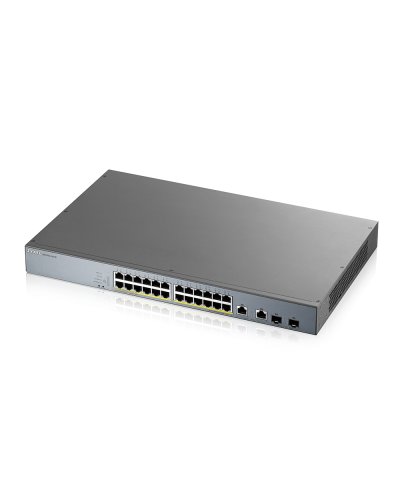 GS1350-26HP-EU0101F. L2 коммутатор PoE+ для IP-видеокамер rack 19. ZYXEL в Ульяновске