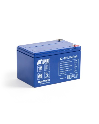Skat i-Battery 12-12 LiFePo4 (646). Li-Ion аккумулятор. Бастион в Ульяновске