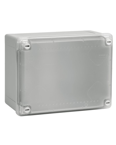 Коробка ответвительная с гладкими стенками IP56, 120х80х50 (53920). Коробка ответвительная с гладкими стенками и матовой крышкой. ДКС в Ульяновске