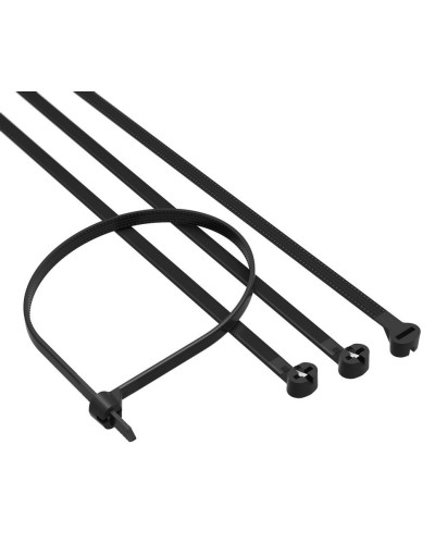 Хомут 2,5x100 P6.6, черный (100шт) (21303SR): Хомут с двойным замком в Ульяновске