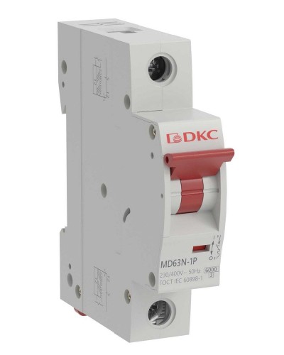 YON max MD63N 1P 10А 6кА C (MD63N-1PC10). Автоматический выключатель. ДКС в Ульяновске