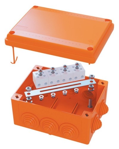 Коробка FS 100х100х50 4P (FSB11404): Коробка ответвительная огнестойкая из термопласта в Ульяновске