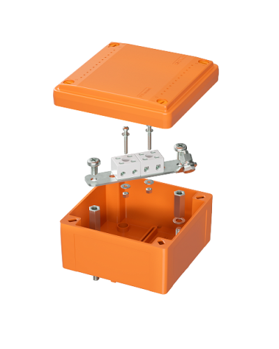 Коробка FS 100х100х50 4P (FSB10404): Коробка ответвительная огнестойкая из термопласта в Ульяновске