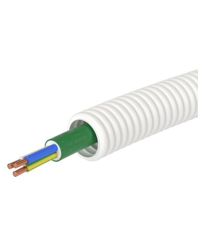 Труба ПЛЛ D20 + ППГнг(А)-HF 3х1,5 (ГОСТ+) (8L82050HF). Гофрошланг с кабелем. ДКС в Ульяновске