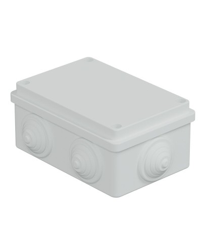 Коробка JBS120 120х80х50, 6 вых., IP55, белая (44008W-1). Коробка монтажная. Экопласт в Ульяновске