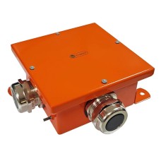 Коробка SMB120 металлическая 120х120х60, 9P (1,5-4 мм²) (56154). Коробка, огнестойкая. Экопласт