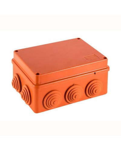 Коробка JBS150 150х110х70, 10 вых., 10P (0,15...2,5мм²) (43089HF). Коробка монтажная, огнестойкая, без галогена. Экопласт в Ульяновске