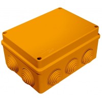 Коробка JBS150 150х110х70, 10 вых., 8P (0,15…2,5мм²) (43019HF): Коробка монтажная, огнестойкая, без галогена