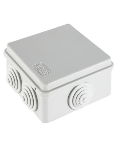 Коробка JBS101 100х100х55, 6 вых., IP55, серая (44037). Коробка монтажная. Экопласт в Ульяновске