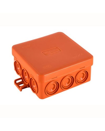 Коробка JBL085 85х85х38, 12 вых., 4P (0.15...2.5мм²) (43155HF): Коробка монтажная, огнестойкая, без галогена в Ульяновске