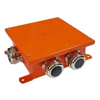 Коробка SMB165 металлическая 164х164х65, 9P (1,5-4 мм²) (56159E). Коробка, огнестойкая. Экопласт