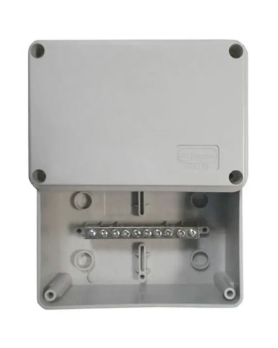 Коробка (КУП) JBS120 120х80х50, 6 вых, IP55 (44008KP). Коробка уравнивания потенциалов (КУП), 6х9мм, 8 зажимов. Экопласт в Ульяновске