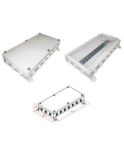 КМ IP55-2040. Коробка монтажная электротехническая. Гефест в Ульяновске
