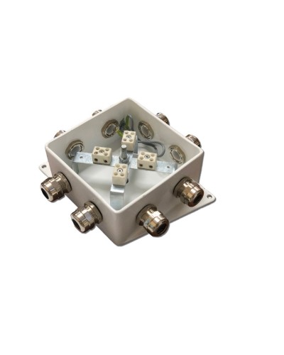 КМ-О (8к)-IP66-120х120, два ввода: Коробка монтажная огнестойкая в Ульяновске