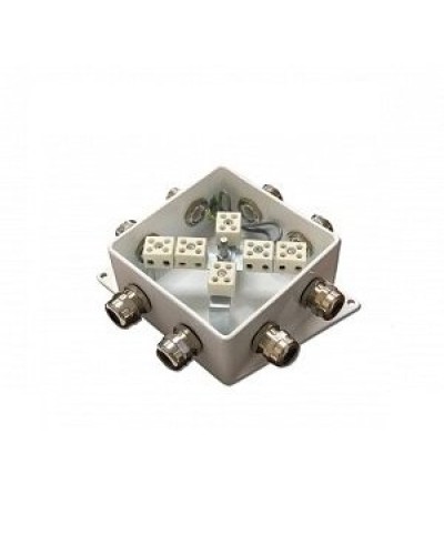 КМ-О (12к*10,0)-IP66-120х120, три ввода: Коробка монтажная огнестойкая в Ульяновске