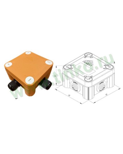 КМ-О-1010(П)(8к)-IP66(П6-12): Коробка монтажная огнестойкая в Ульяновске