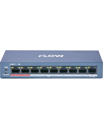 F-SW-EU209POE-V/L. Сетевой PoE коммутатор. i-FLOW в Ульяновске
