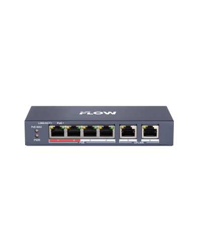 F-SW-EU206HPOE-V. Сетевой PoE коммутатор. i-FLOW в Ульяновске