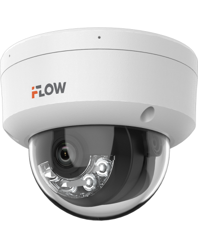 F-IC-2422C2MS(4мм). Бюджетная IP-видеокамера купольная. i-FLOW в Ульяновске