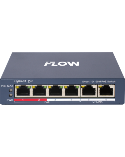 F-SW-EM206POE-VM. Коммутатор с POE. i-FLOW в Ульяновске