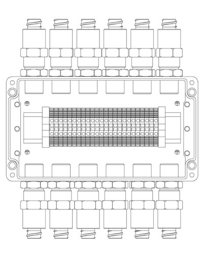 КВМК 2401. Коробка коммутационная взрывозащищенная. Компания СМД в Ульяновске