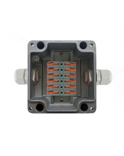 МКС Мороз, 2В, с клеммниками REXANT, IP66/IP68. Коробка коммутационная металлическая. Магнито-Контакт в Ульяновске