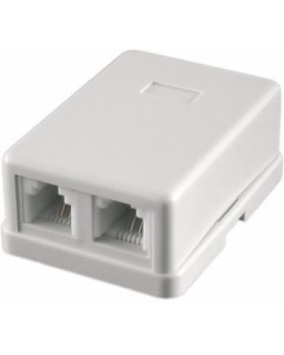 STK-RJ-45(8P8C), CAT.6, 2 выхода, Dual IDC компьютерная розетка: Розетка компьютерная 2 выхода в Ульяновске