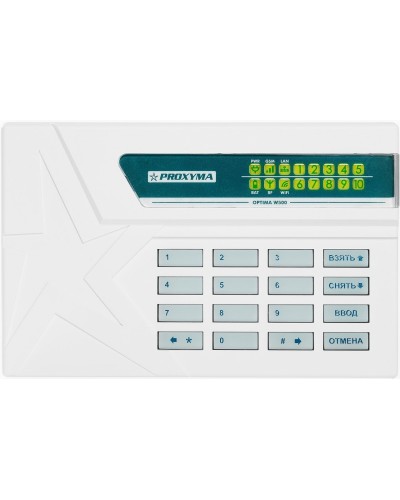 W500RL+ Optima. Объектовый прибор с встроенными GSM, РПП Ладога-РК/Ладога-РК+, и проводными шлейфами. Проксима в Ульяновске