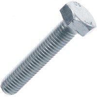 Болт с шестигранной головкой оцинкованный М10х40 (DIN 933) (25 шт) (PR08.4816). Болт с шестигранной головкой. Промрукав