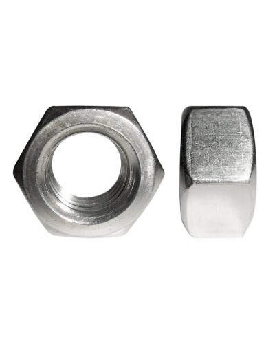 Гайка шестигранная нержавеющая (А2) M6 (DIN 934) (500 шт) (PR08.7455). Гайка шестигранная нержавеющая (А2). Промрукав в Ульяновске