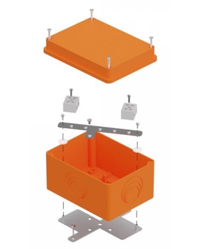 Коробка огнестойкая 150х110х90 E15-E120 для о/п (40-0351-FR10.0-4). Коробка огнестойкая для открытой установки. Промрукав в Ульяновске