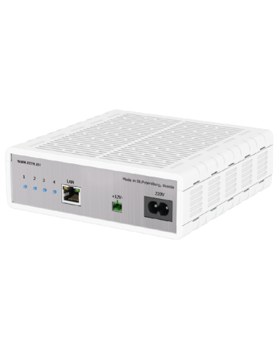 Преобразователь 4 RS-232 - Ethernet. Преобразователь интерфейсов. Ритм в Ульяновске