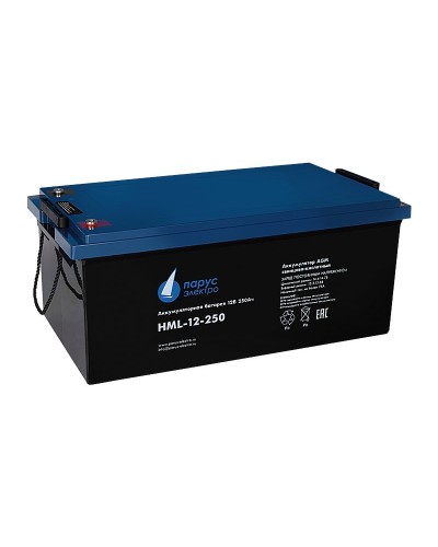 HML-12-250. Аккумулятор герметичный свинцово-кислотный. Связь инжиниринг в Ульяновске
