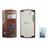 Цифрал CCD-2094.1И/VС. Вызывная панель цветная с контроллером. Цифрал