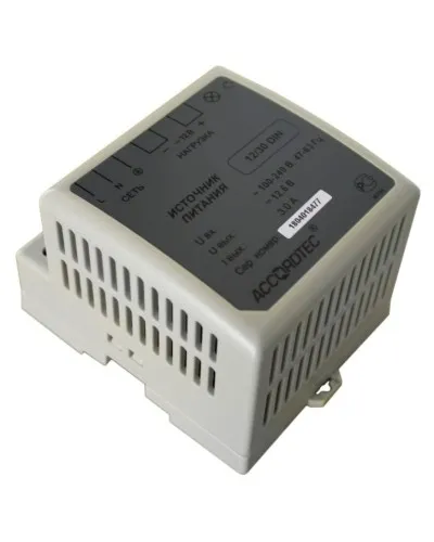 AT-12/30 DIN. Блок питания стабилизированный. AccordTec в Ульяновске