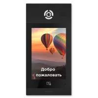 AA-14FB BLACK. Вызывная панель подъездного IP-домофона. BAS-IP