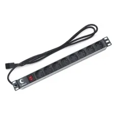 PDU-8P-2IEC (7070c). Блок розеток 19. CABEUS
