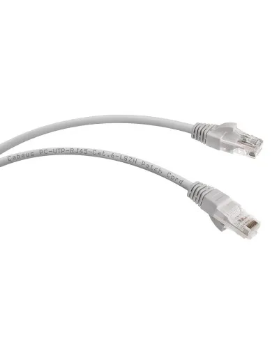 PC-UTP-RJ45-Cat.6-10m-LSZH (9594c), серый. Патч-корд медный. CABEUS в Ульяновске