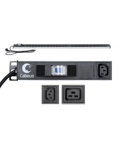 PDU-16-14C13-10C19-B-C14 (9553c). Блок розеток. CABEUS в Ульяновске