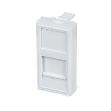 FP-22,5-1M (7006c): Вставка 45x22,5 (Mosaic) для 1 модуля формата Keystone Jack