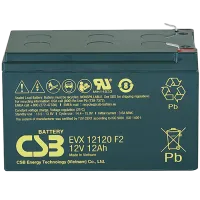 CSB EVX 12120. Аккумулятор герметичный свинцово-кислотный. CSB