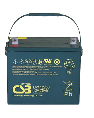 CSB EVX 12750. Аккумулятор герметичный свинцово-кислотный. CSB в Ульяновске