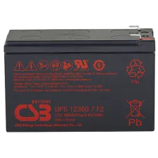 CSB UPS 123607. Аккумулятор герметичный свинцово-кислотный. CSB