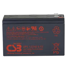 CSB UPS 122406. Аккумулятор герметичный свинцово-кислотный. CSB
