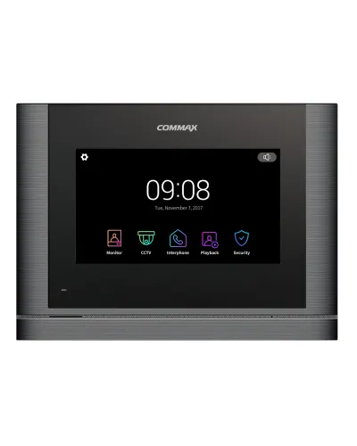 CDV-704MF/XL (темное серебро) Black Smog. Монитор видеодомофона цветной. Commax в Ульяновске